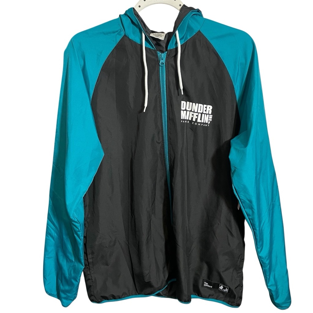 The Office Windbreaker Rabies Awareness Coaches Jacket NWT